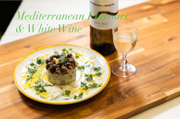 地中海風白ワインのおつまみ🥂🌿 Mediterranean Flavours &White Wine