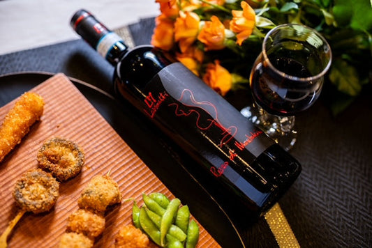 夏の串あげとロッソ・ディ・モンタルチーノ🍤🍷🌿Summer Kushiage &Rosso di Montalcino