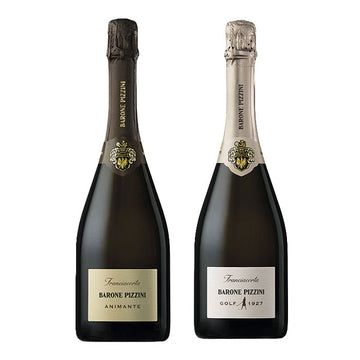 バローネ・ピッツィーニ　フランチャコルタ　2本セット　(白泡辛口)　750ml×2　正規品（税込）