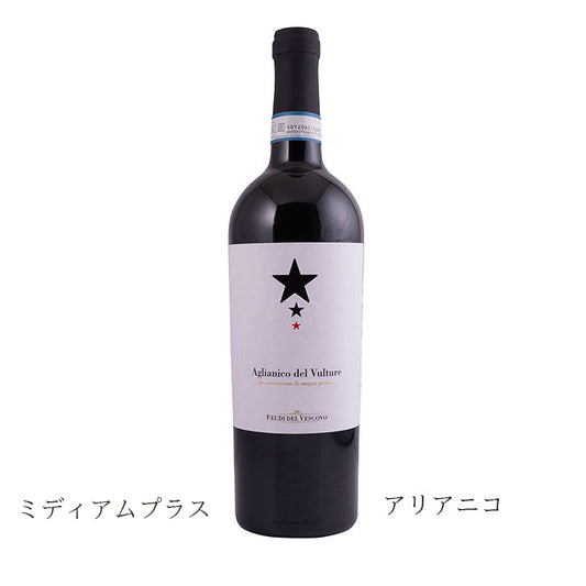 アリアニコ・デル・ヴルトゥレ　750ml （赤ワイン辛口）　DOC アリアニコ・デル・ヴルトゥレ　正規品（税込）