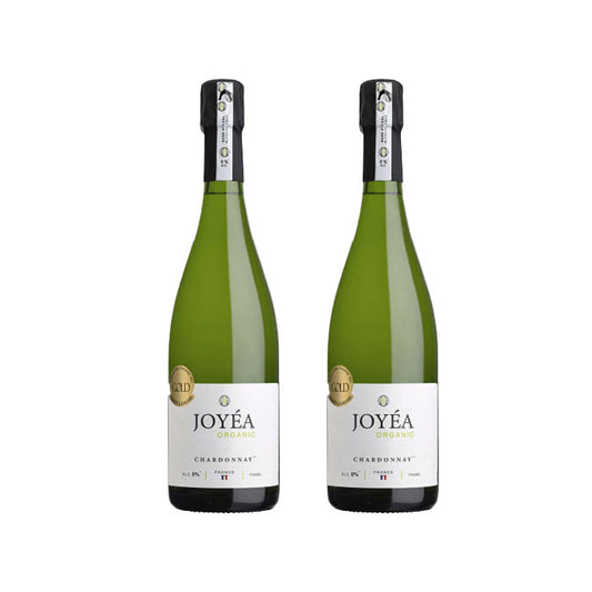 ジョエア・オーガニック　スパークリング　シャルドネ　 (350ml )　ハーフサイズ2本セット(ワインテイスト飲料) (スパークリング )　正規品（税込）